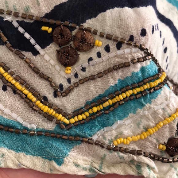 EUC🔹️Lucky Brand | Beaded Tank Top Sz XS - Picture 6 of 7